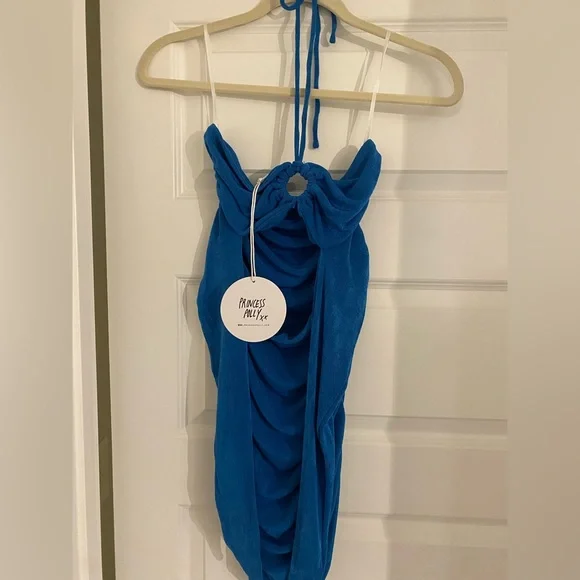 Blue Mini Dress - Picture 2 of 3